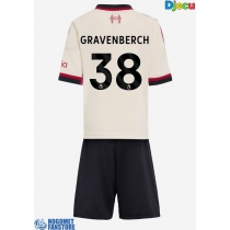 Liverpool Ryan Gravenberch #38 Gostujuci Dres za djecu 2025-26 Kratak Rukav (+ Kratke hlače)